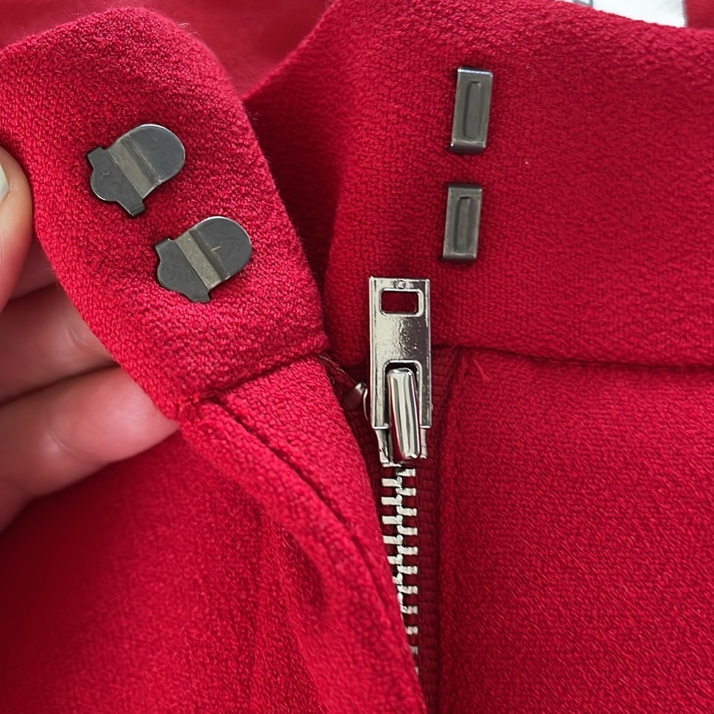 Brand new red suit griffin pants from Babaton - Picture 2 of 7